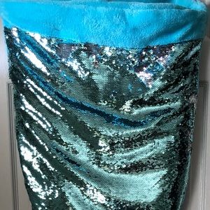 Cynthia Rowley mermaid flip sequin snuggle tail